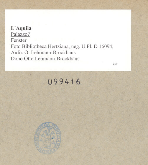 Rückseite von bh099416_recto