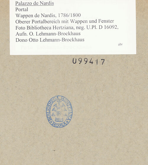 Rückseite von bh099417_recto