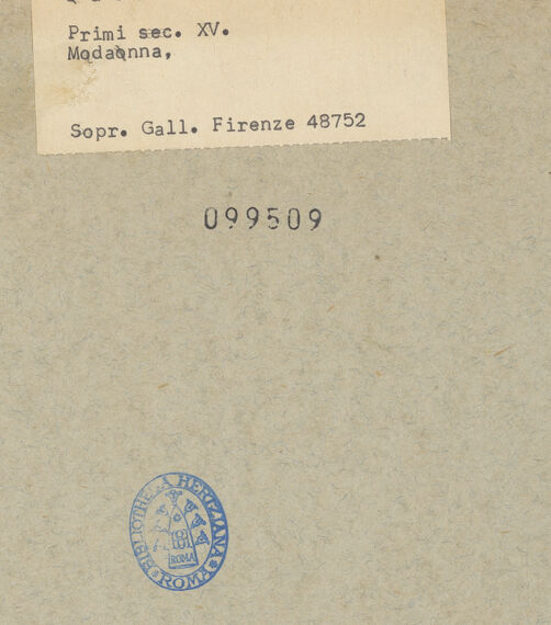 Rückseite von bh099509_recto