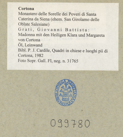 Rückseite von bh099780_recto