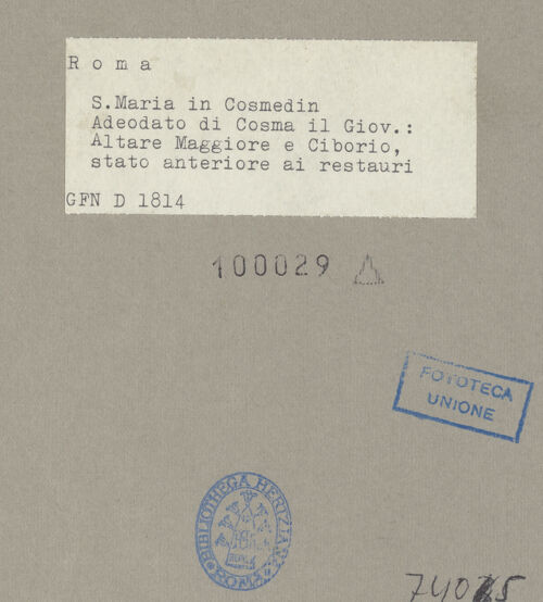 Rückseite von bh100029_recto