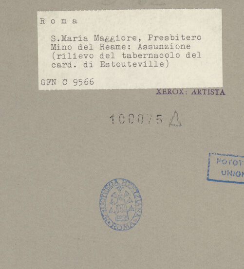 Rückseite von bh100075_recto