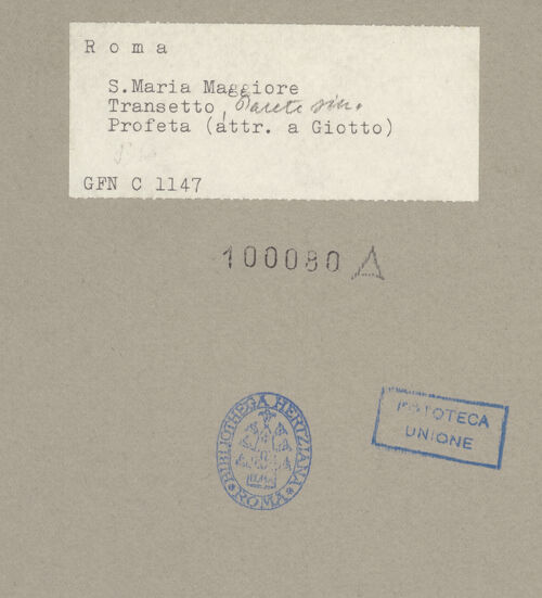 Rückseite von bh100080_recto