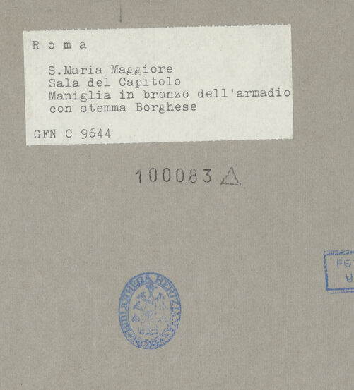 Rückseite von bh100083_recto