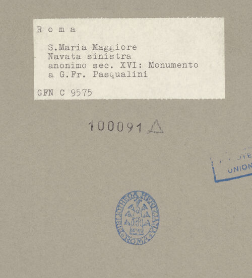 Rückseite von bh100091_recto