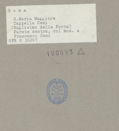 Rückseite von bh100093_recto