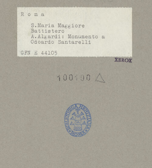 Rückseite von bh100100_recto