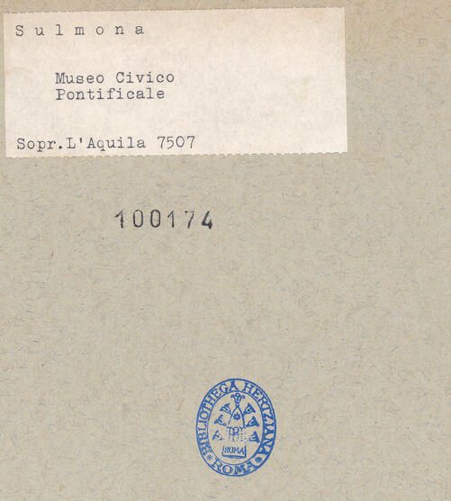 Rückseite von bh100174_recto