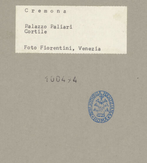 Rückseite von bh100494_recto