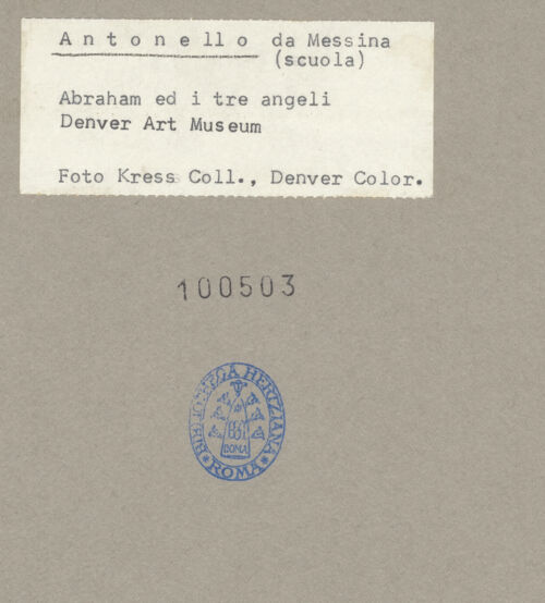 Rückseite von bh100503_recto