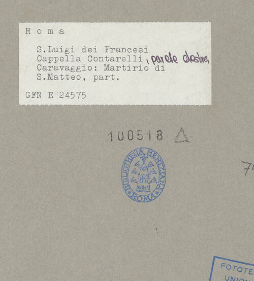 Rückseite von bh100518_recto