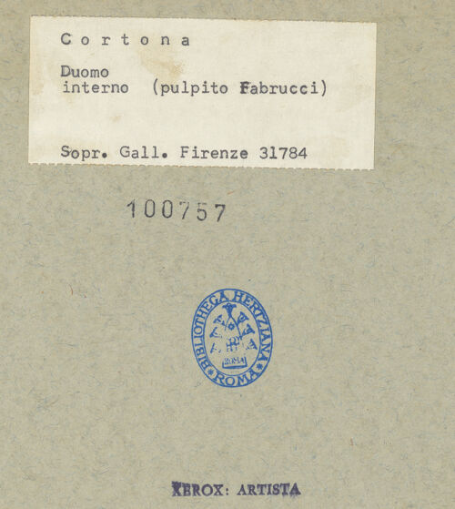 Rückseite von bh100757_recto