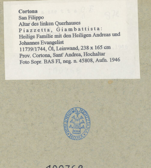 Rückseite von bh100768_recto