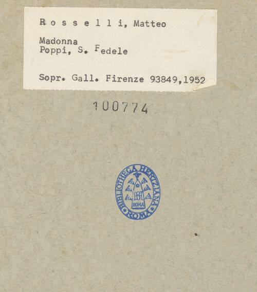 Rückseite von bh100774_recto