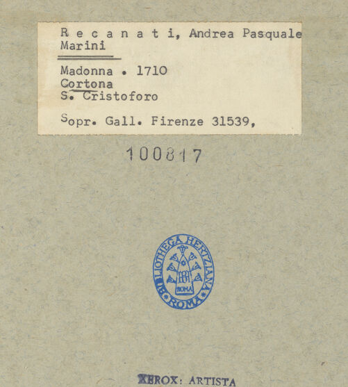 Rückseite von bh100817_recto