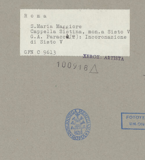 Rückseite von bh100918_recto