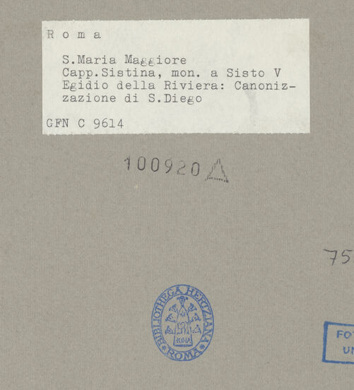 Rückseite von bh100920_recto