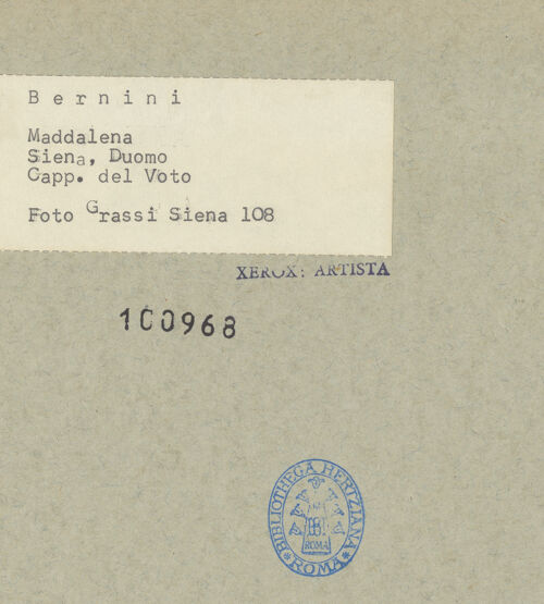 Rückseite von bh100968_recto