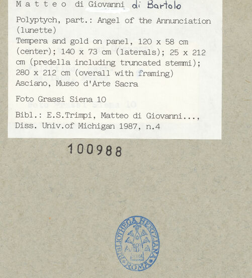 Rückseite von bh100988_recto