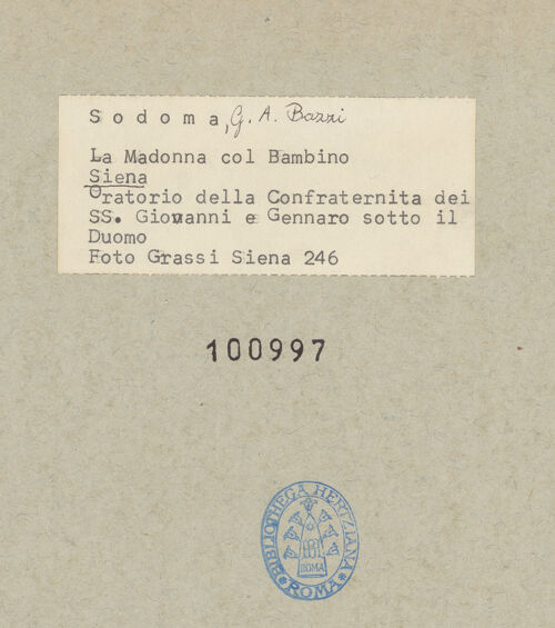 Rückseite von bh100997_recto