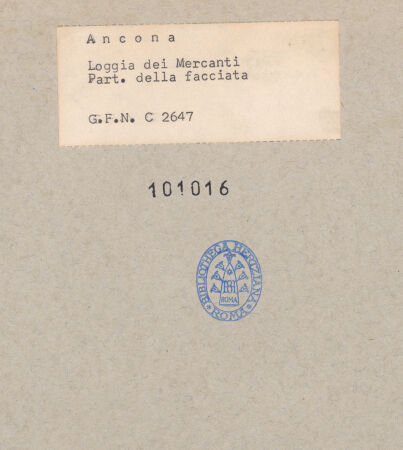 Rückseite von bh101016_recto