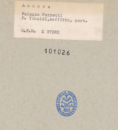 Rückseite von bh101026_recto