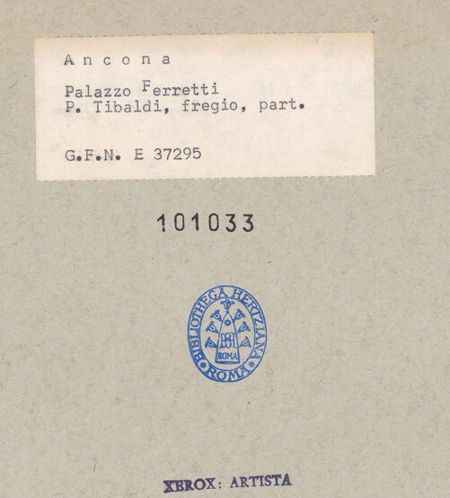 Rückseite von bh101033_recto