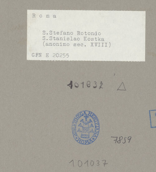 Rückseite von bh101037_recto