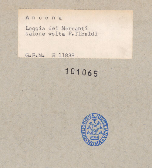 Rückseite von bh101065_recto