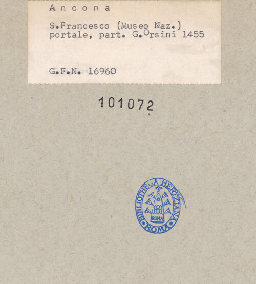 Rückseite von bh101072_recto