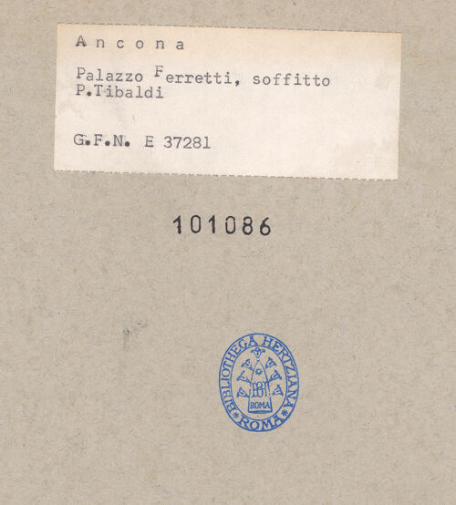 Rückseite von bh101086_recto