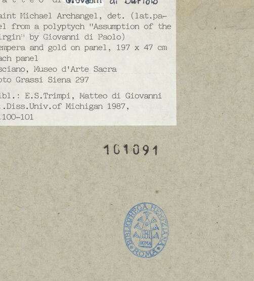 Rückseite von bh101091_recto