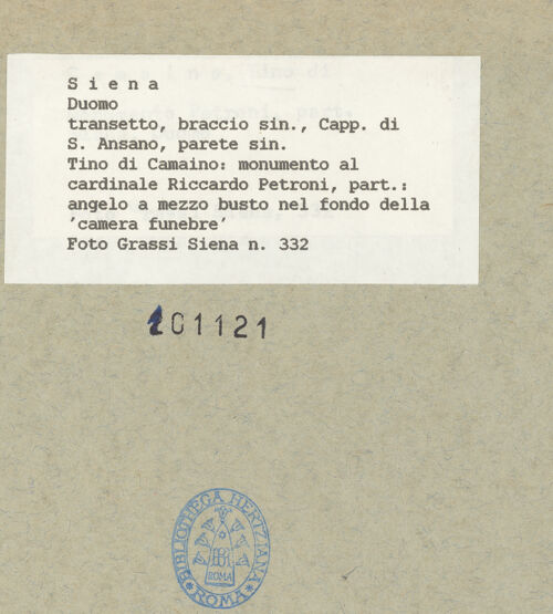 Rückseite von bh101121_recto