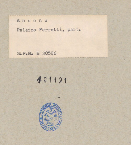 Rückseite von bh101191_recto