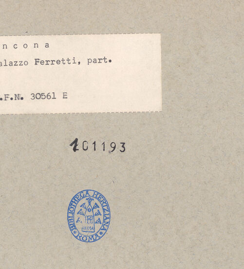 Rückseite von bh101193_recto