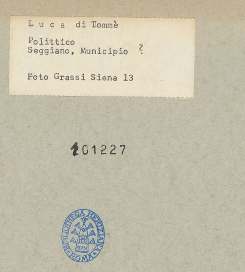 Rückseite von bh101227_recto