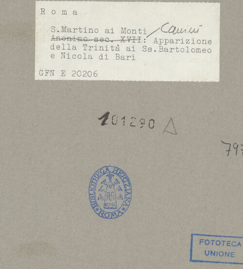 Rückseite von bh101290_recto