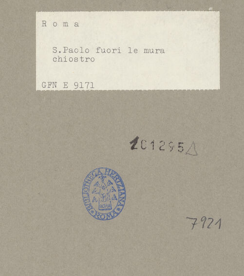 Rückseite von bh101295_recto