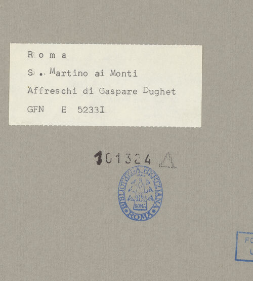 Rückseite von ICCD [https://www.deutsche-digitale-bibliothek.de/content/lizenzen/rv-ez/] Landschaften mit Episoden aus der Vita des Propheten EliasEin Engel erscheint Elias in der Wüste - Gesamtansicht, bh101324_recto. Foto.