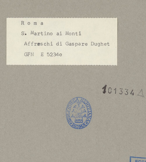 Rückseite von ICCD [https://www.deutsche-digitale-bibliothek.de/content/lizenzen/rv-ez/] Landschaften mit Episoden aus der Vita des Propheten EliasElias beauftragt seinen Diener, das Meer zu beobachten - Gesamtansicht, bh101334_recto. Foto.