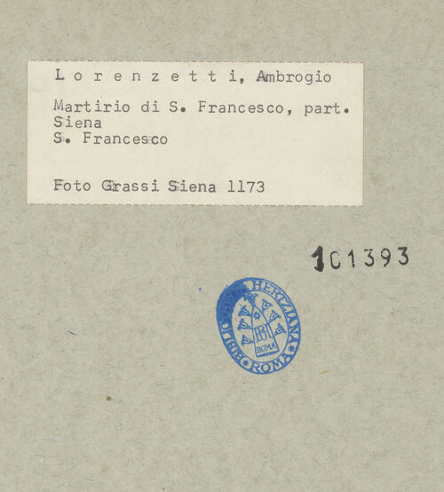 Rückseite von bh101393_recto