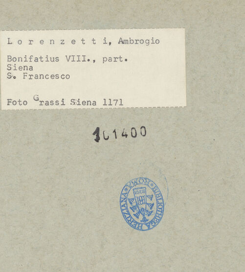 Rückseite von bh101400_recto