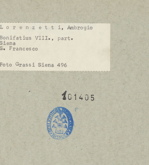 Rückseite von bh101405_recto