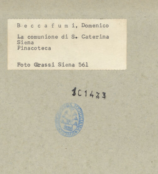 Rückseite von bh101433_recto