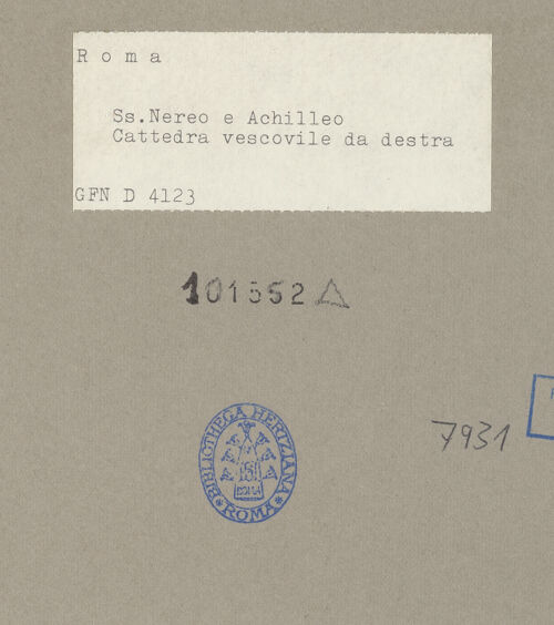 Rückseite von bh101552_recto