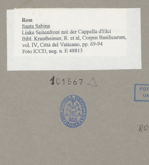 Rückseite von bh101567_recto