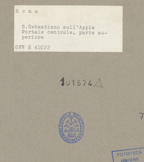 Rückseite von bh101574_recto