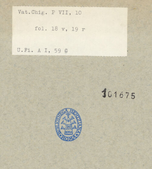 Rückseite von bh101675_recto