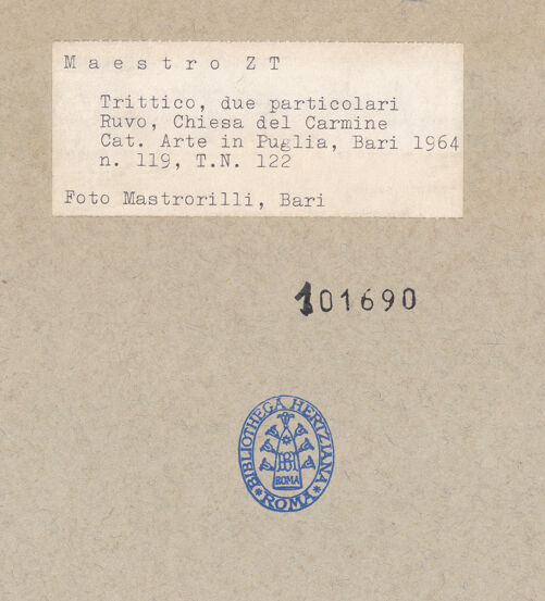 Rückseite von bh101690_recto