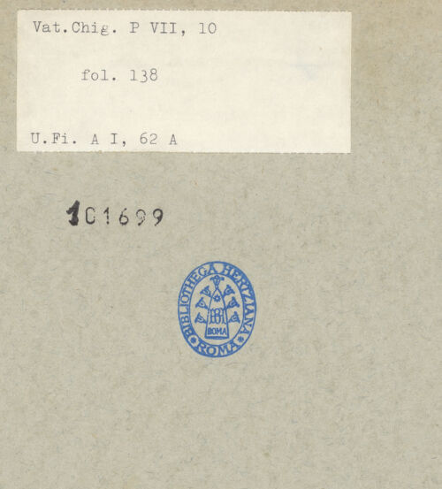 Rückseite von bh101699_recto